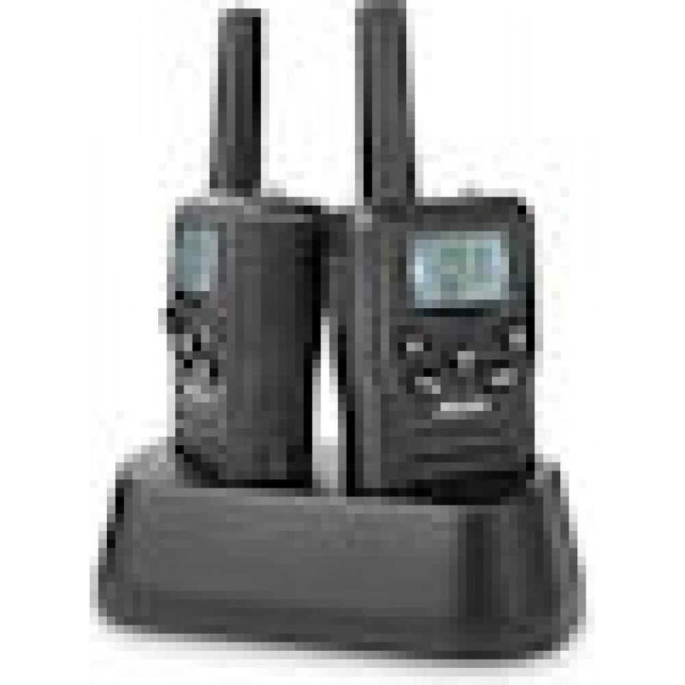 Alecto Walkie Talkie 2er Set 10 km Reichweite, Schwarz