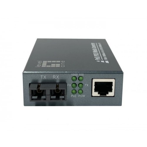 Level One GVT-2014 Gb RJ45 to SC Mediaconverter