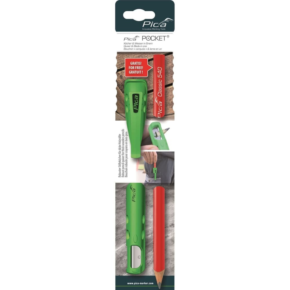 Pica Pocket with 1 Carpenters pencil 24cm