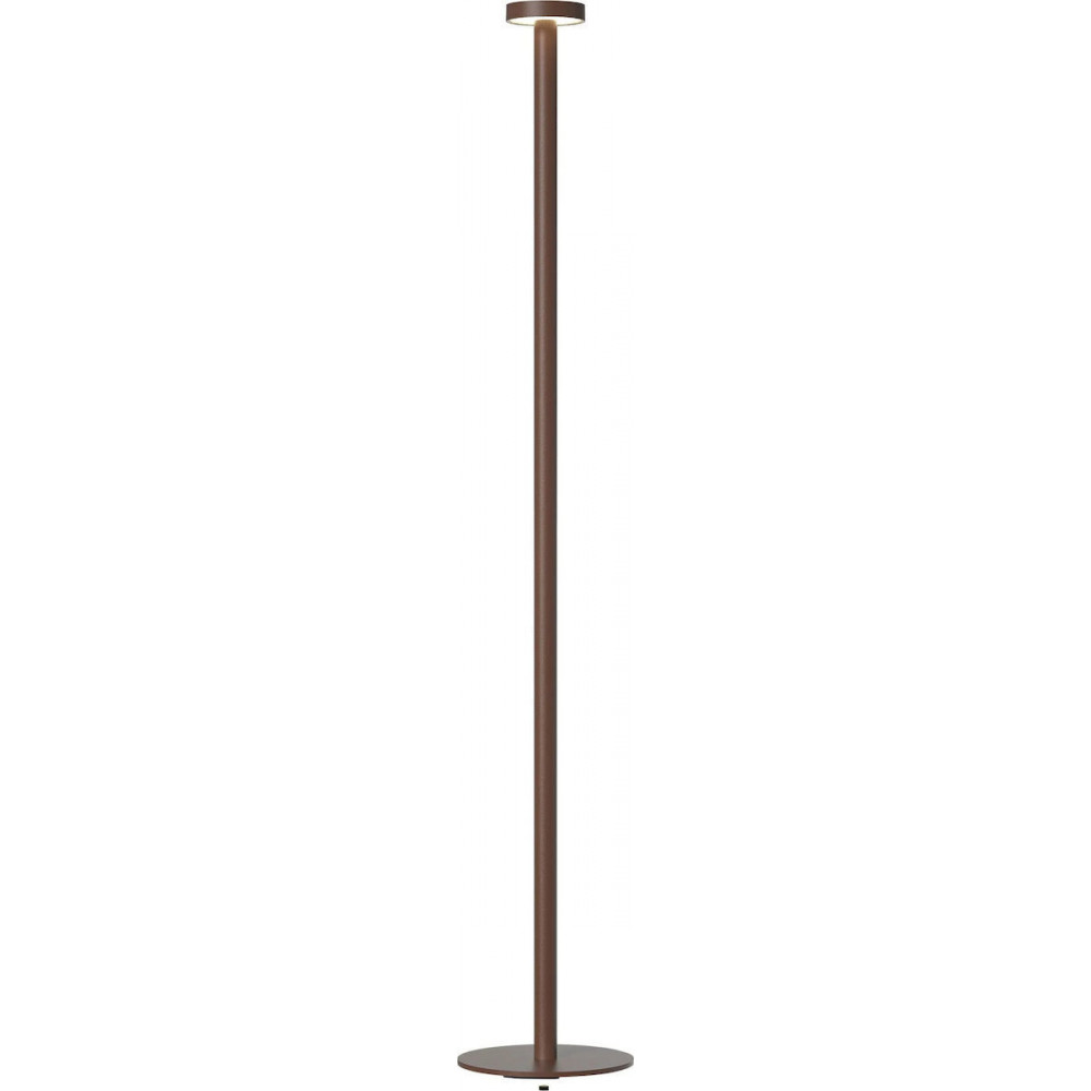 Sompex BORO rust Battey-oper. Outdoor Floor Lamp
