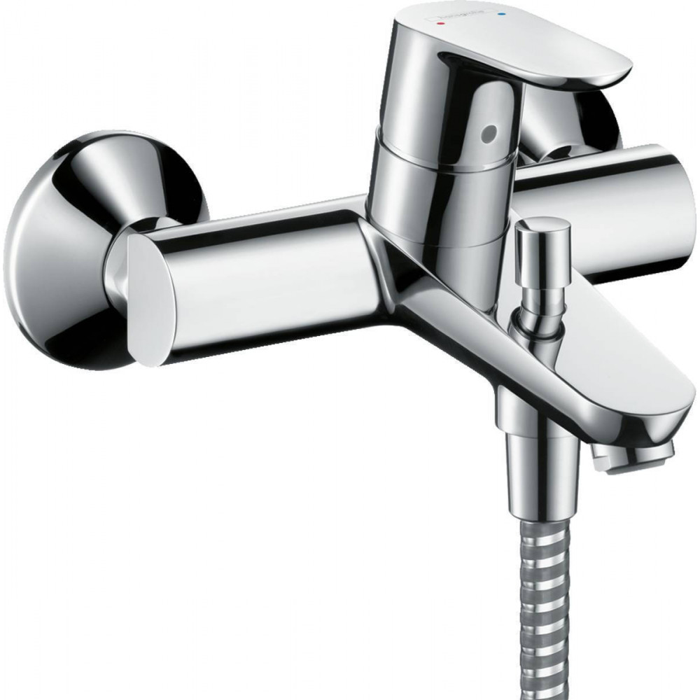 Hansgrohe Focus Single lever man bath Mixer Expo.Ins.DN15 Chrome