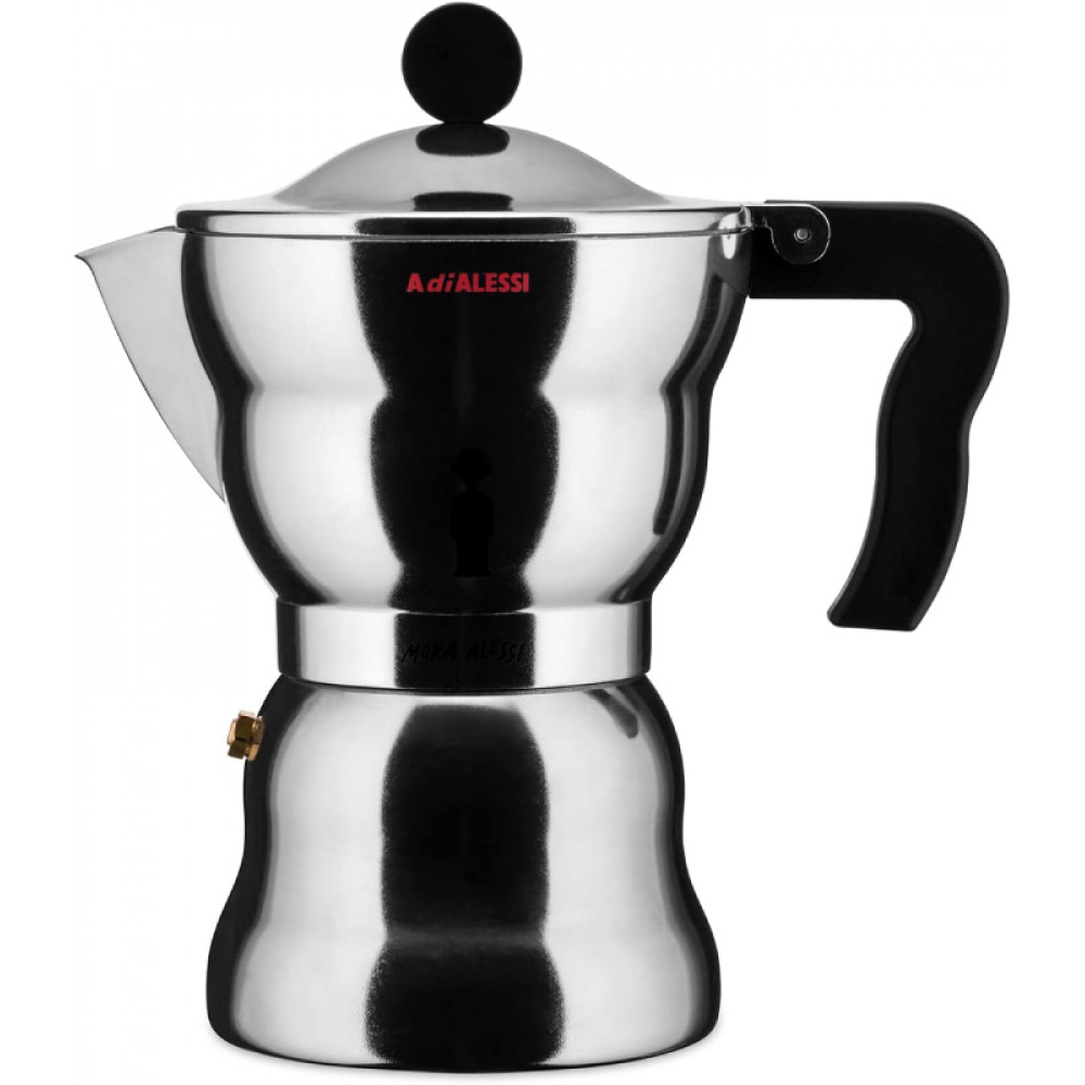 Alessi Moka Espresso Coffe Maker 6TZ. AAM33/6