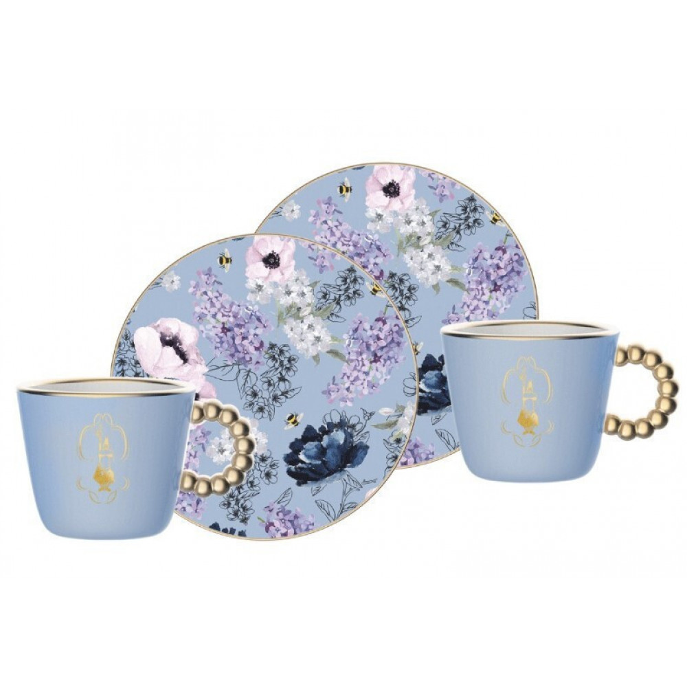 Bialetti 2 Cup Set incl. saucers BRIDGERTON