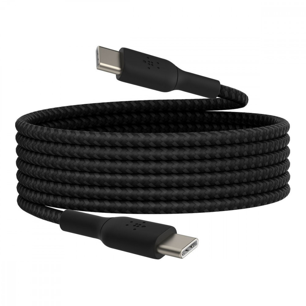 Belkin BOOST CHARGE braided Cab. USB-C/USB-C 2m bl. CAB004bt2MBK