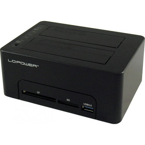 LC-Power LC-DOCK-U3-CR HDD docking station CF/SD card r