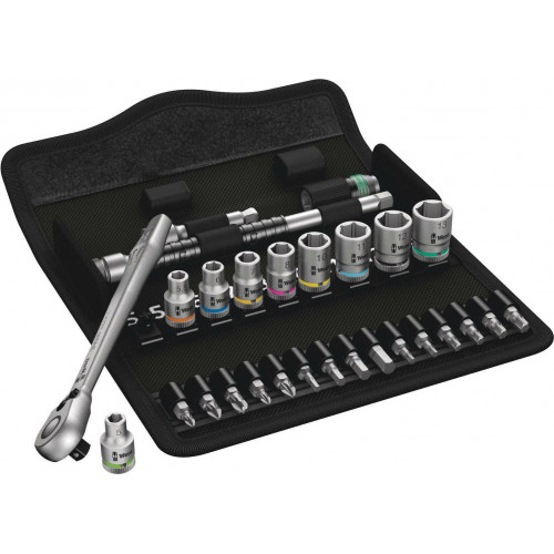WERA 8100 SA 8 Zyklop Metal Ratchet Set