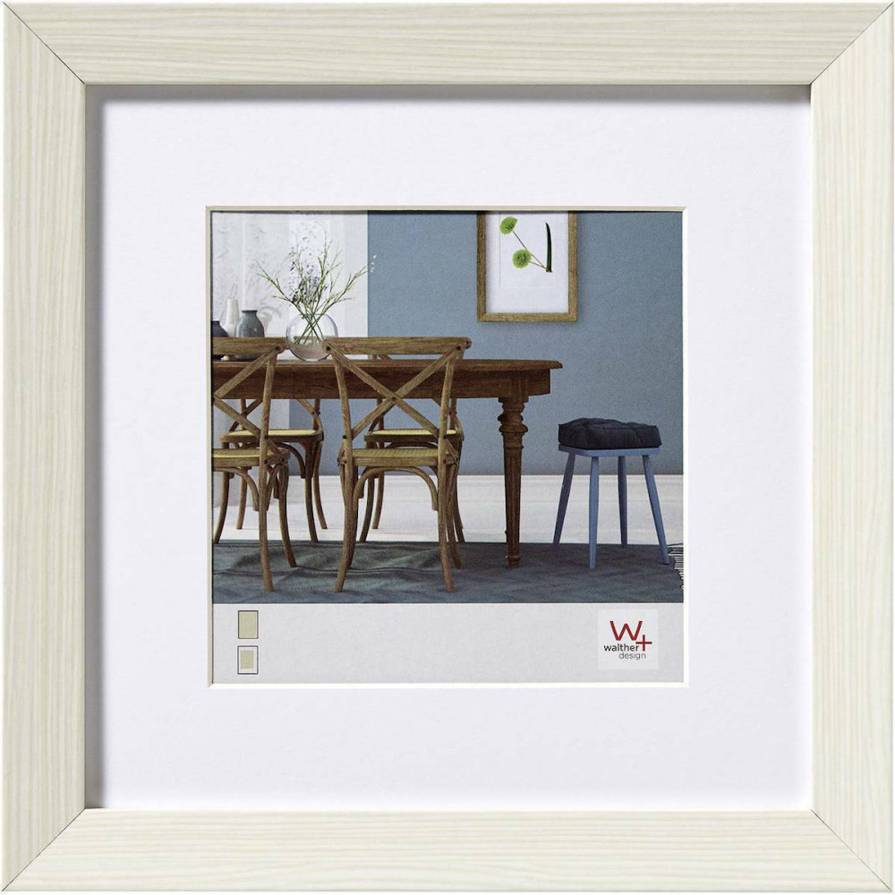 Walther Fiorito white 30x30 Wood incl. Passepartout EF330W