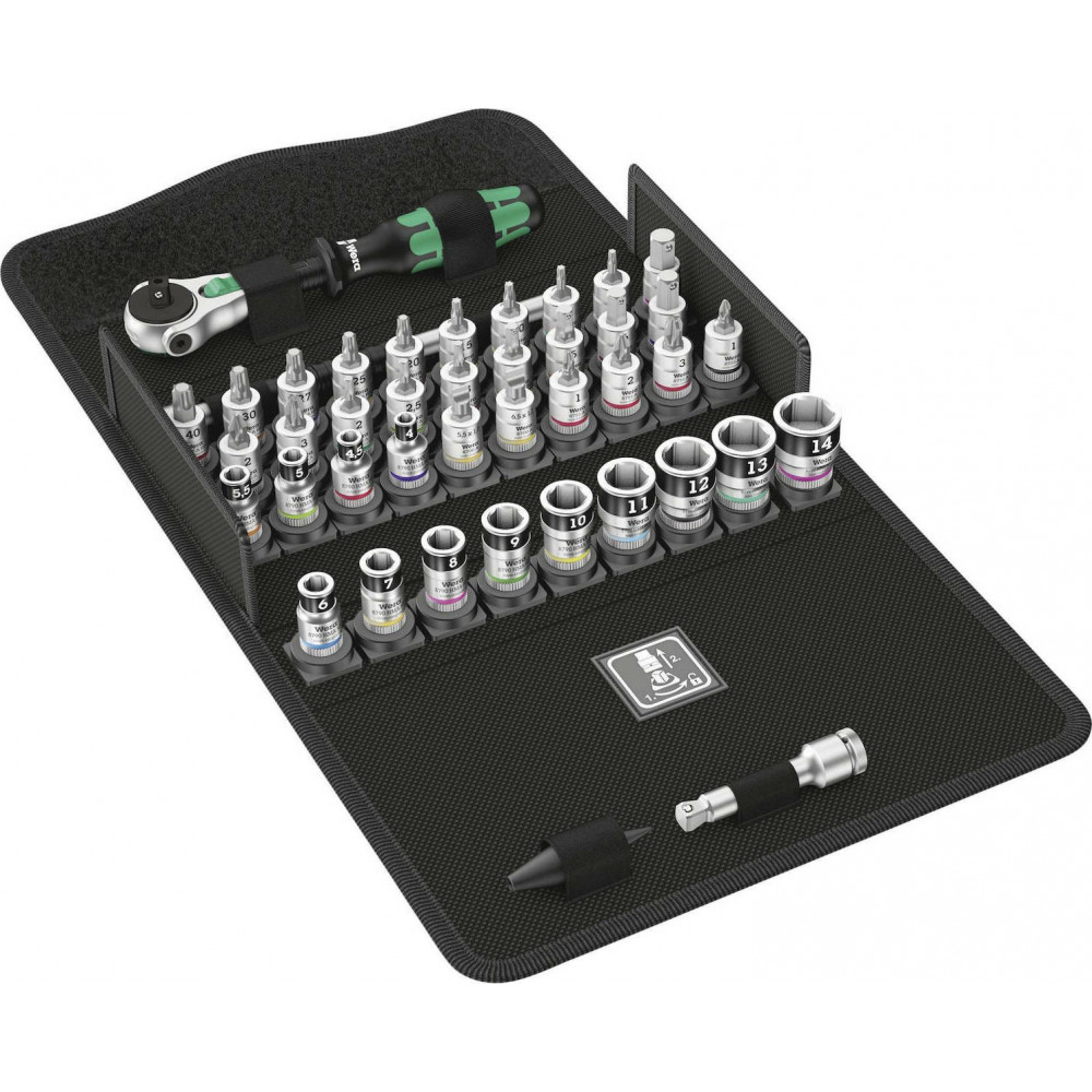 WERA 8100 SA All-in Set 1/4