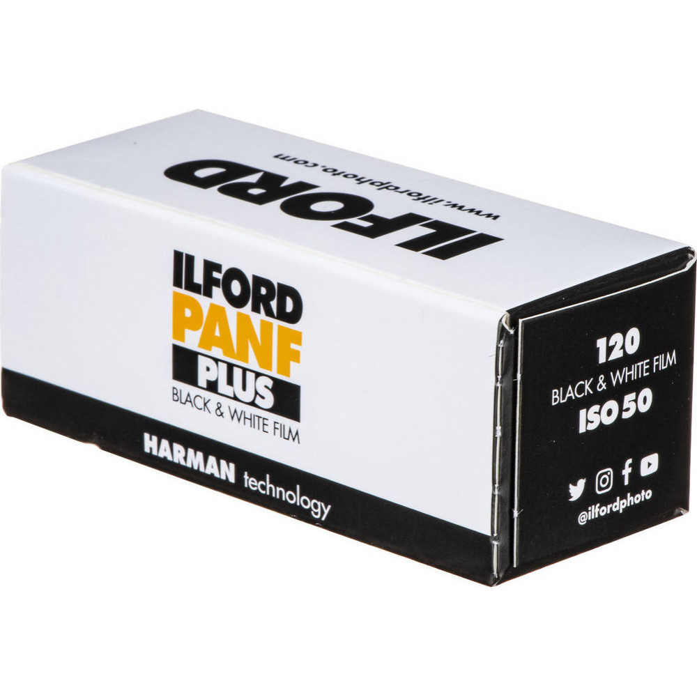 1 Ilford Pan F plus  120