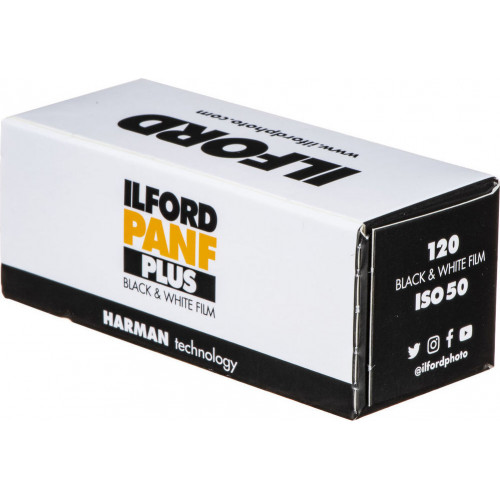 1 Ilford Pan F plus  120