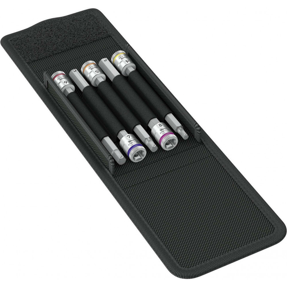 WERA 8740 A HF 1 Zyklop bit socket set w. 1/4 drive