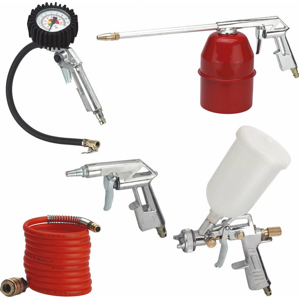 Einhell professional compressed air kit, 5 pieces