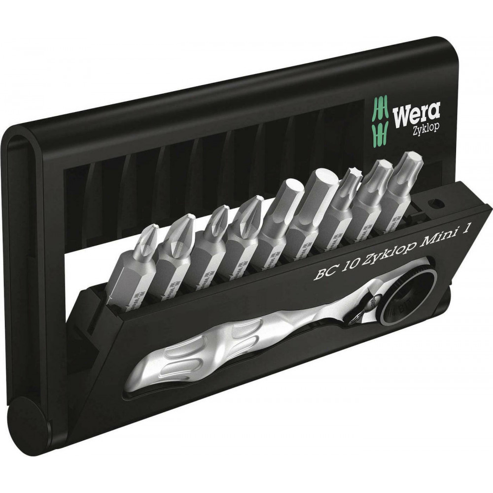 Wera Bit-Check 10 Zyklop Mini BiTorsion 1