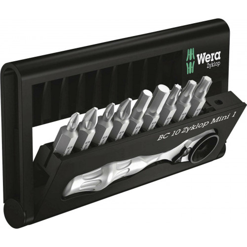 Wera Bit-Check 10 Zyklop Mini BiTorsion 1