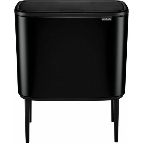 Brabantia Bo Touch Bin black matt, 3 x 11 L