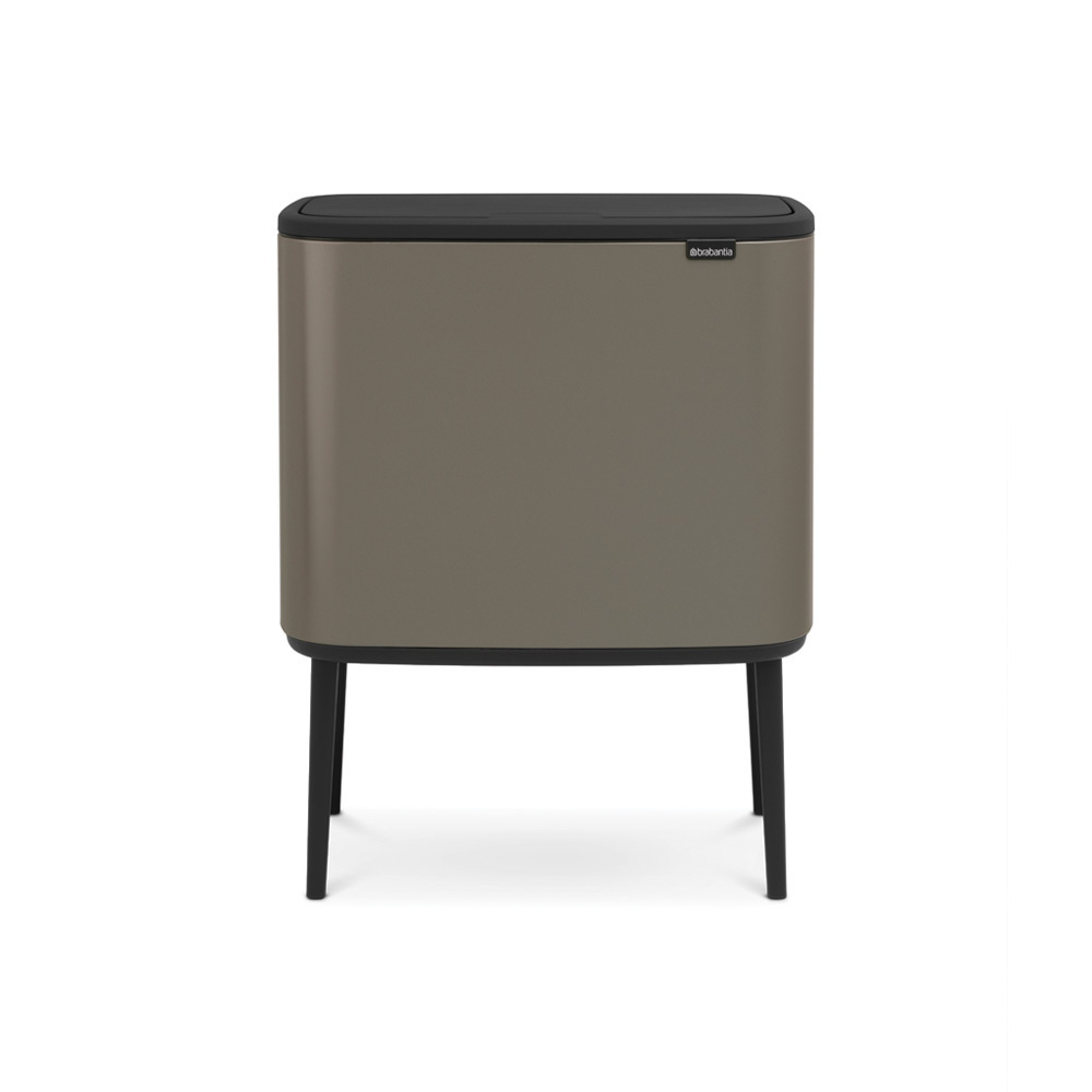 Brabantia Bo Κάδος Ανακύκλωσης Μεταλλικός Platinum 33lt 651121
