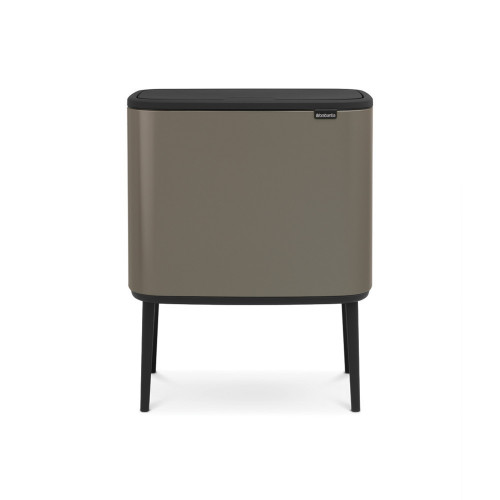 Brabantia Bo Κάδος Ανακύκλωσης Μεταλλικός Platinum 33lt 651121