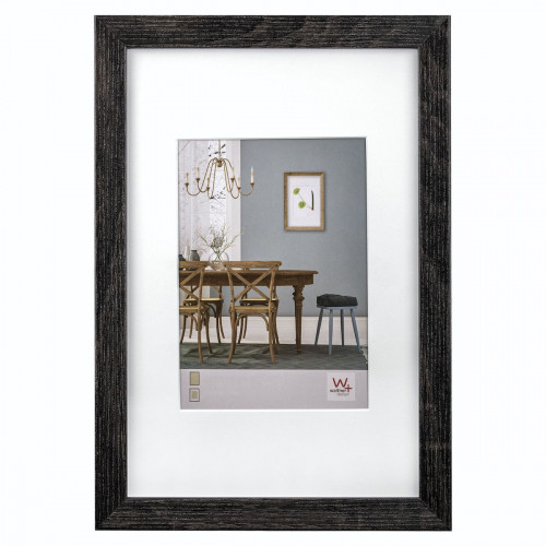Walther Fiorito dark grey 30x40 Wood incl. Passepartout EF040D