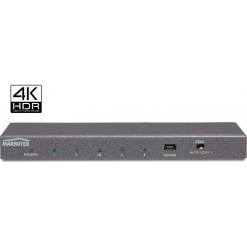 Marmitek Split 614 UHD 2.0 HDMI Splitter 1 in/4 out