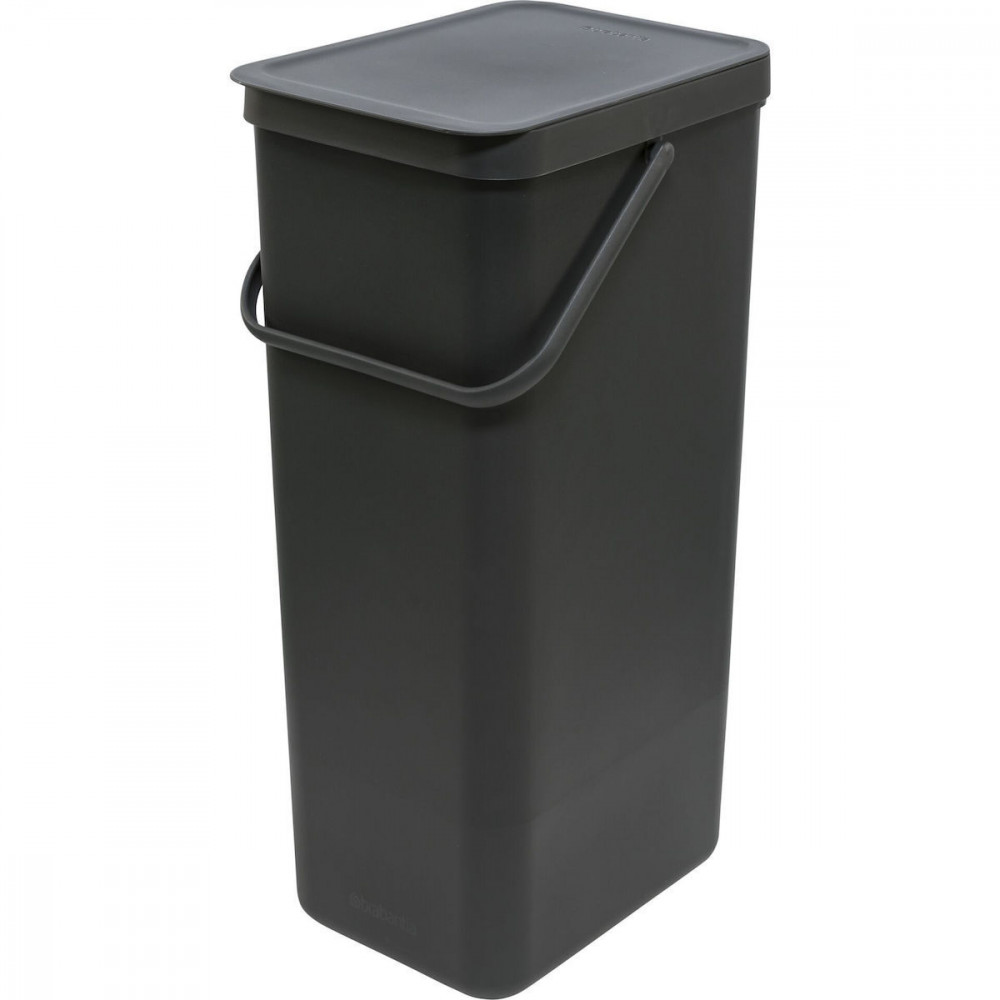 Brabantia Sort & Go Bin   40l Dark Grey