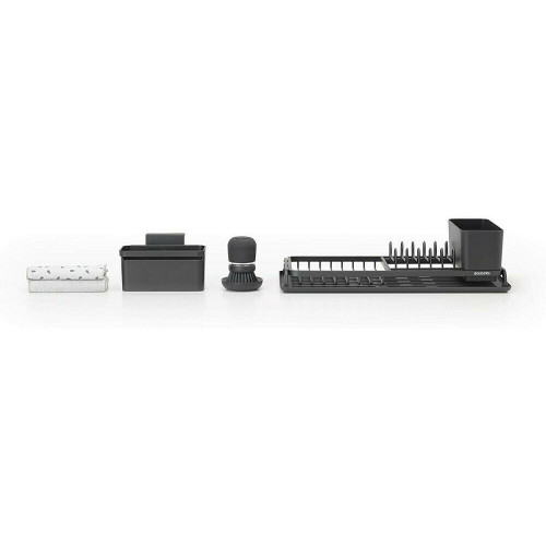 Brabantia Drainer Rack Set Dark Grey