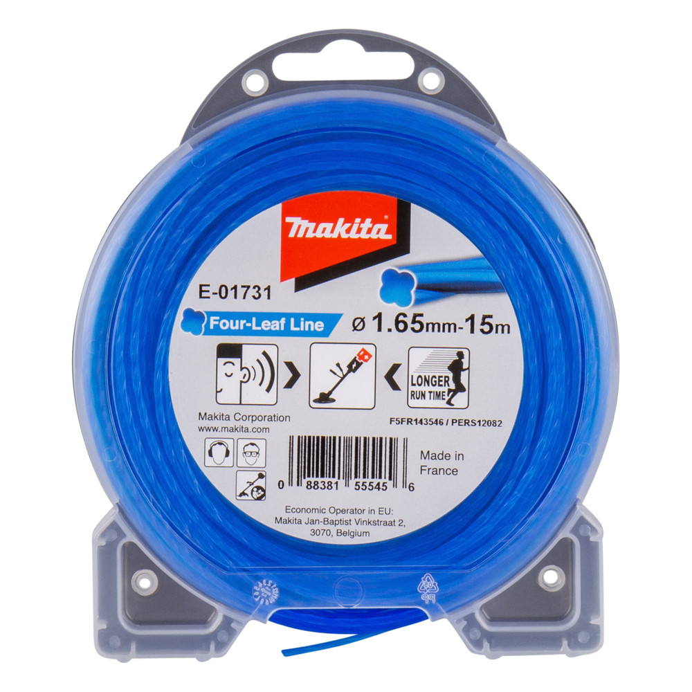 Makita E-01731 for DUR181 String Four Leaf 1,65mm 15m