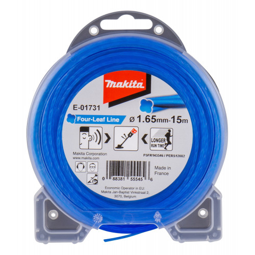 Makita E-01731 for DUR181 String Four Leaf 1,65mm 15m