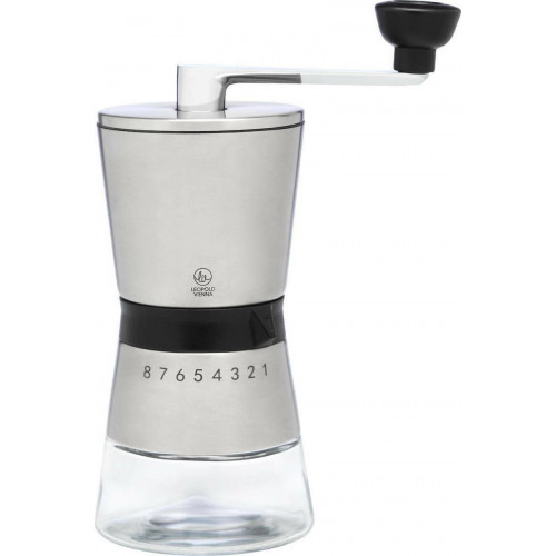 Zassenhaus Coffee Mill BARISTA Stainless Steel / Glass