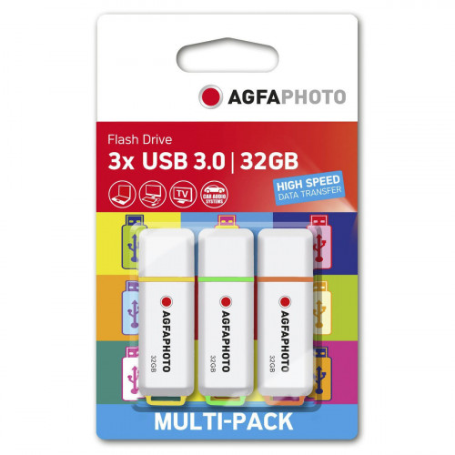 AgfaPhoto USB 3.2 Gen 1   32GB black MP2