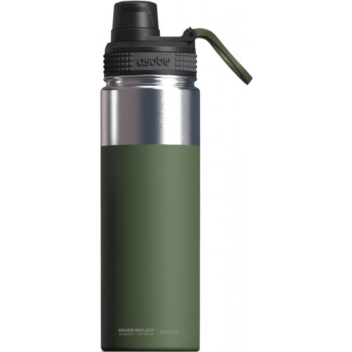 Asobu Alpine Flask Bottle Green, 0.53 L