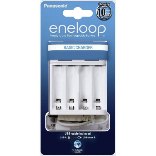 Panasonic Eneloop Basic Charger USB BQ-CC61 without Batteries