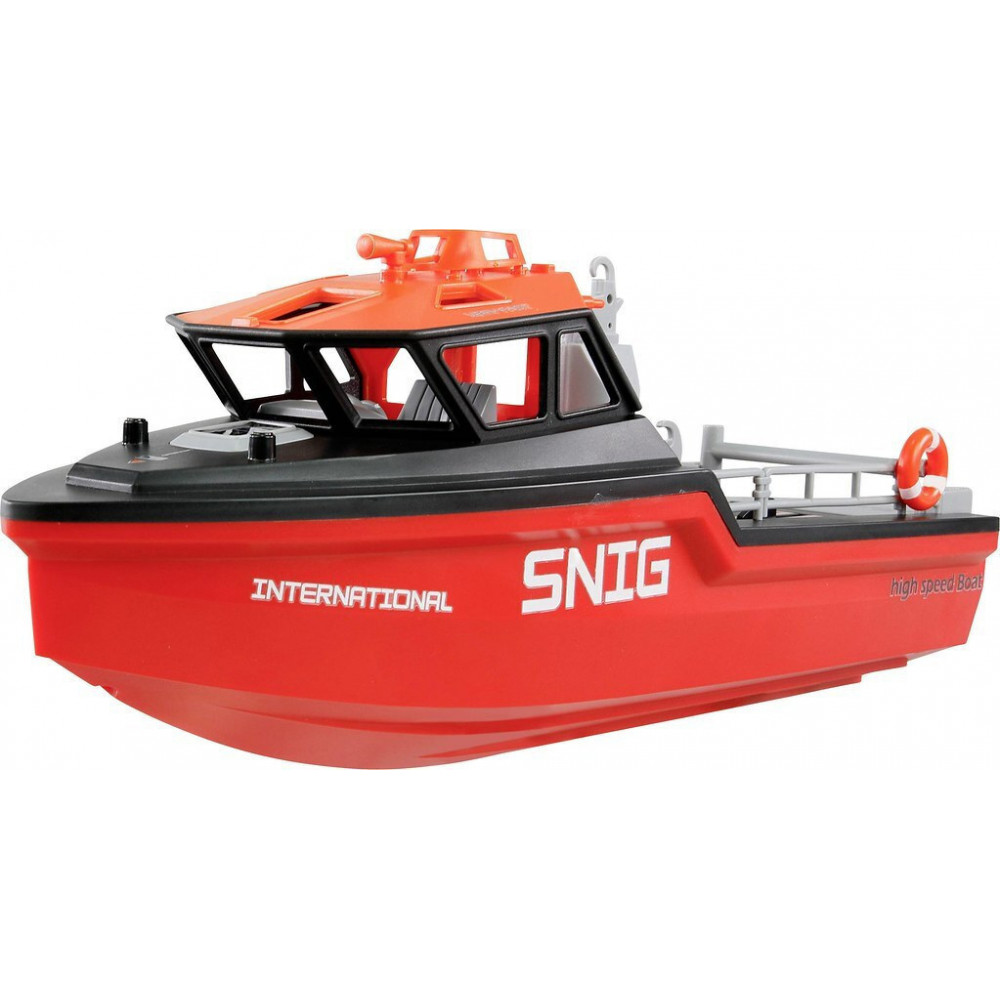AMEWI Rettungsboot brushless Jetantrieb 320mm RTR Black/rot