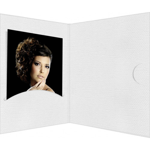 1x100 Daiber Portrait folders Opti-Line up to 10x15 cm black