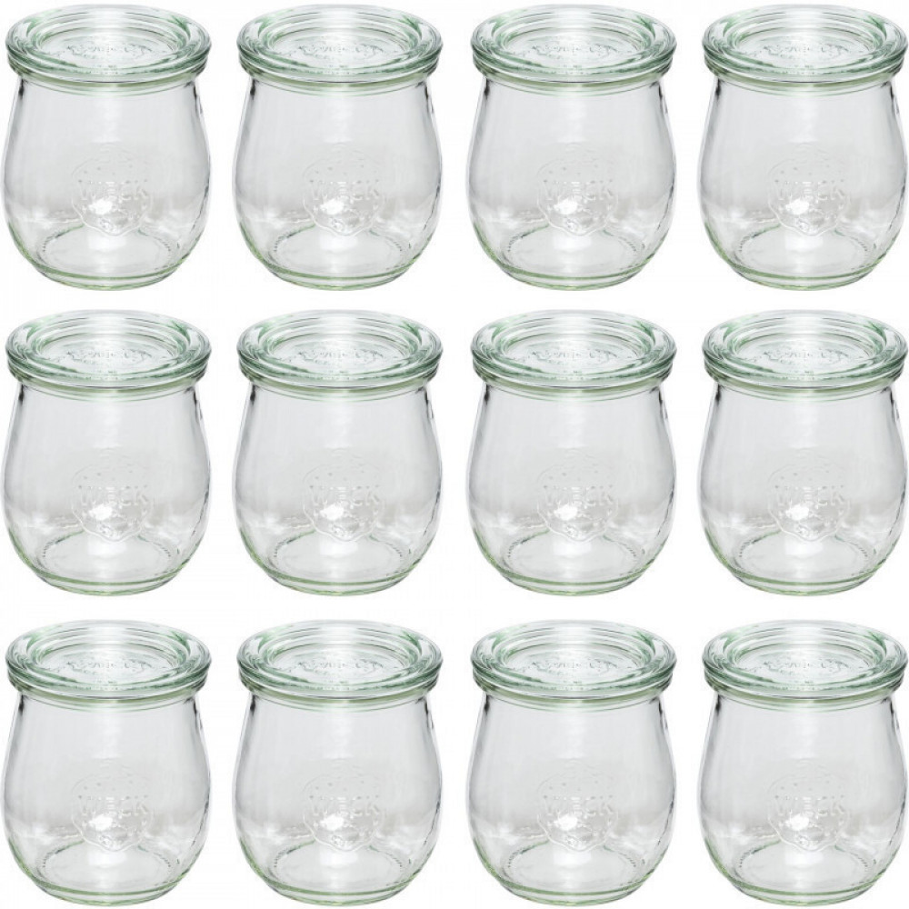 WECK Tulip Jar 220ml Set of 12