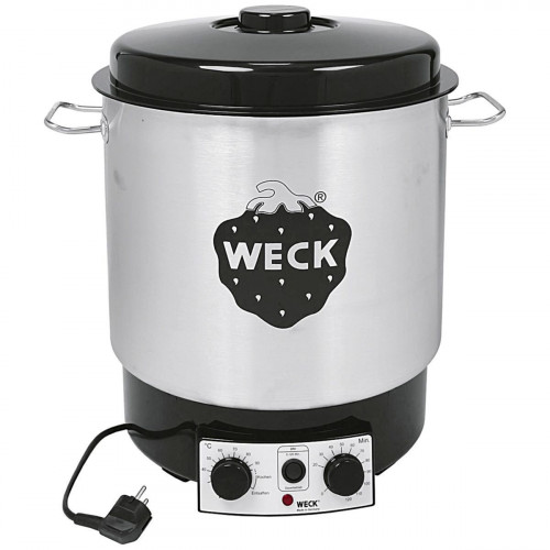 WECK Preserving Cooker Stainless Steel with Clock