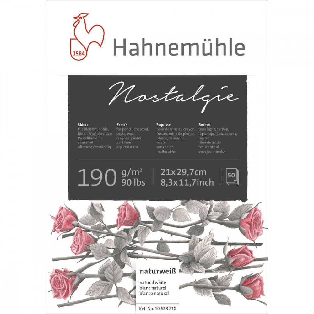 Hahnemühle Sketchbook Nostalgie A 4 50 Sheets 190 g