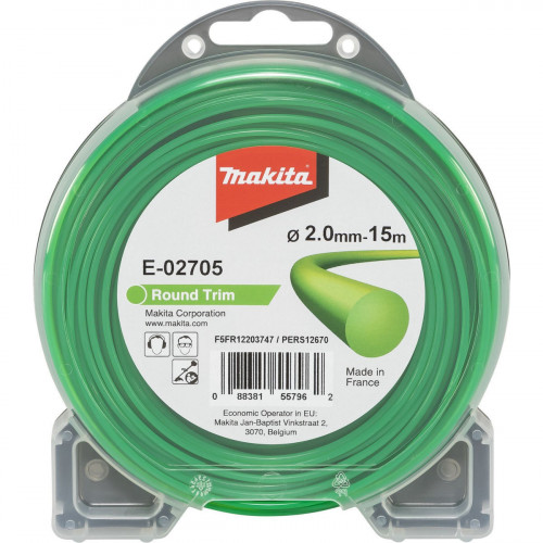 Makita E-02705 Mowing String round 2,0mmx15m