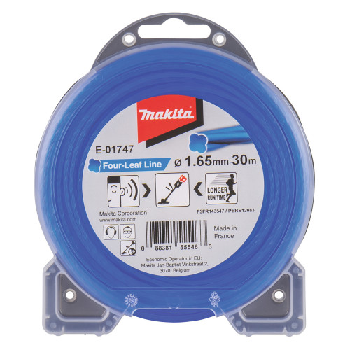 Makita E-01747  Mowing String Four Leaf 1,65mmx30m
