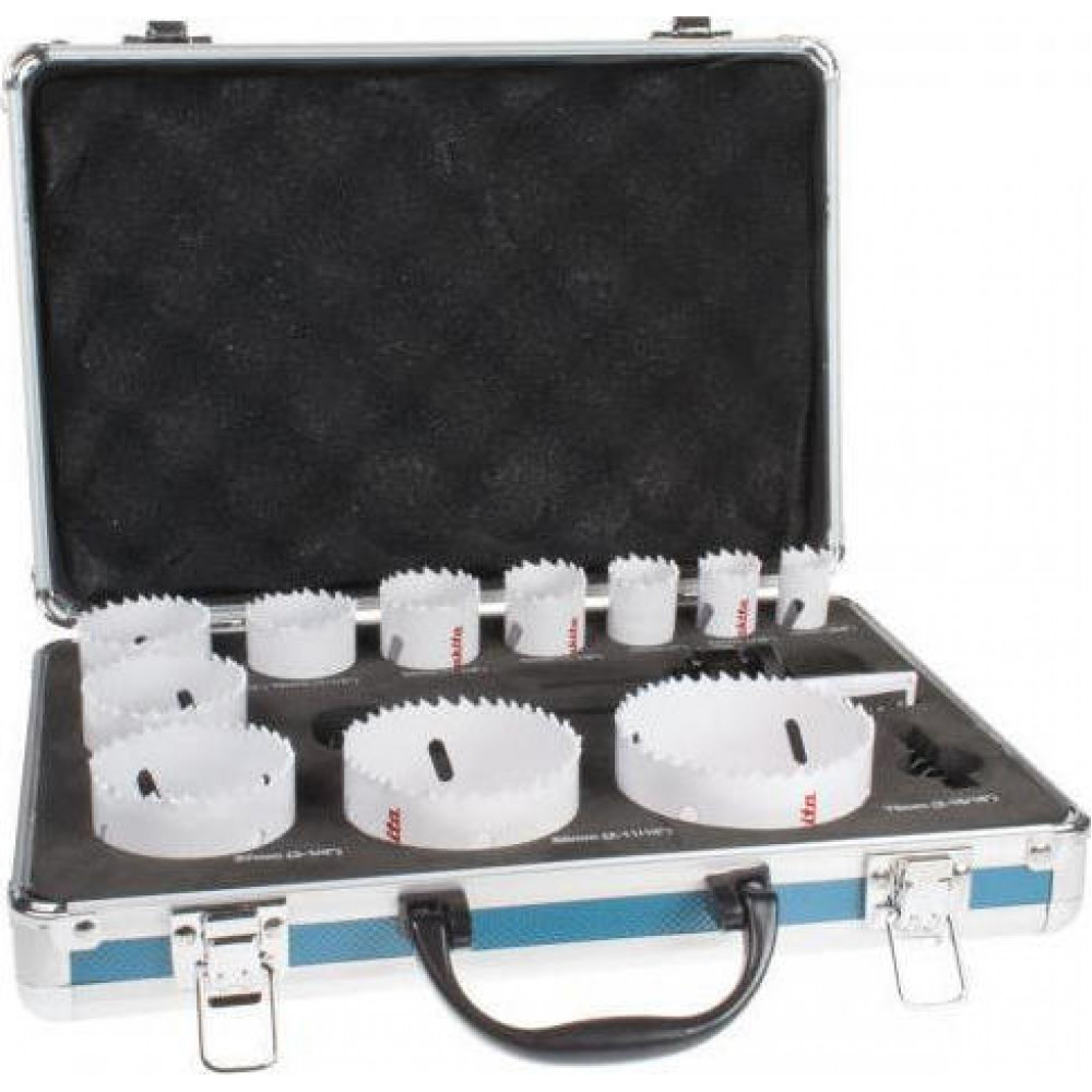 Makita D-47298 BIM Hole Saw Set 14 pieces