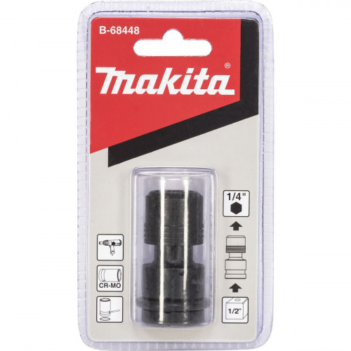Makita B-68448 Bit Adapter 1/2 4KT - 1/4 6K