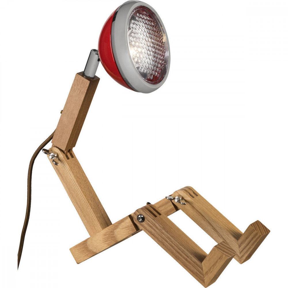 Piffany Mr. Wattson - Mini Table Lamp Flash red