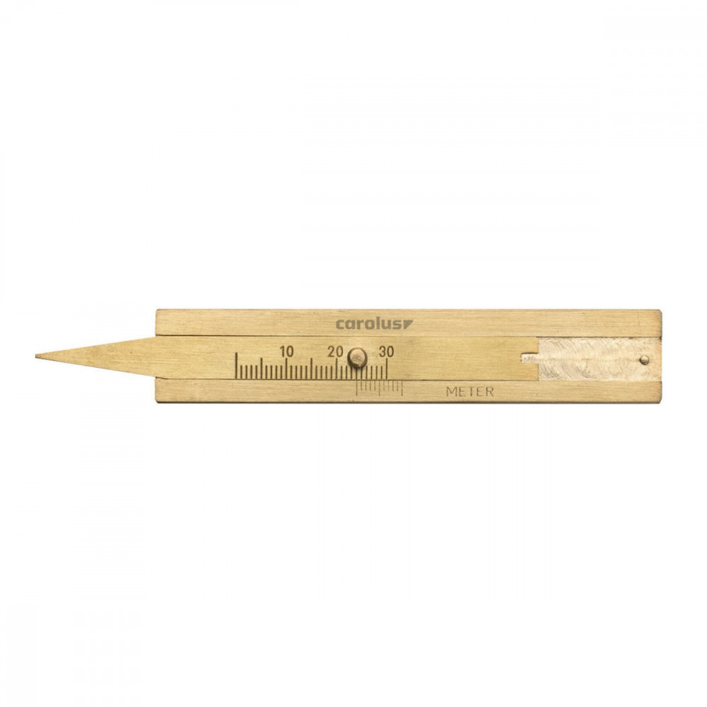 GEDORE red Tyre Dread Depth Gauge brass