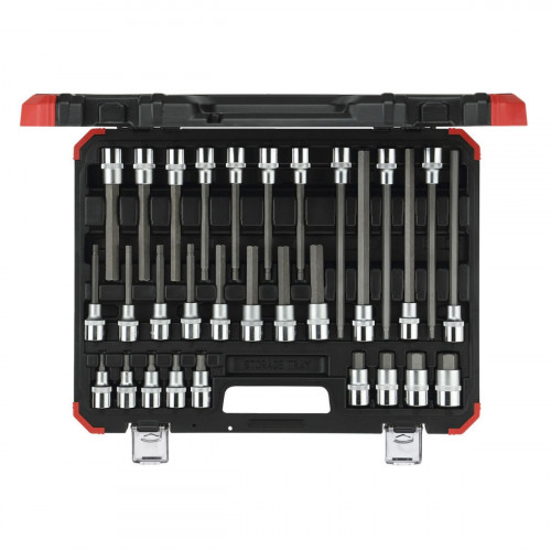 GEDORE red Screwdriver Bit Sockets 1/2 TX 32-pieces