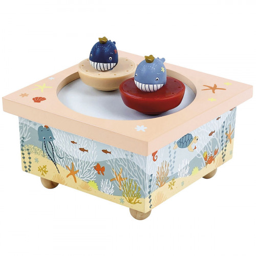 Trousselier Music Box Dancing Frogs