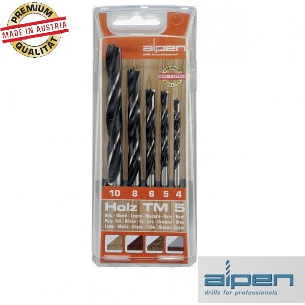 Alpen TM 5 Wood 4-5-6-8-10 mm