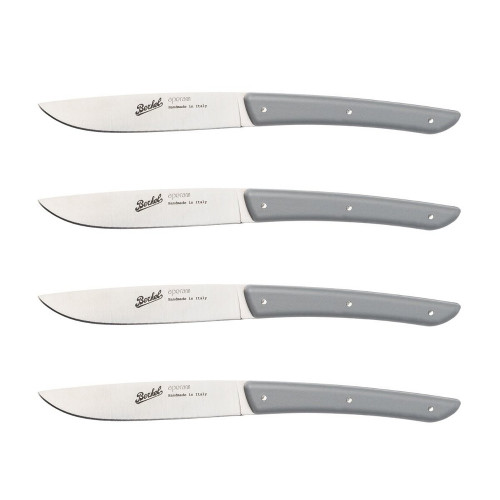 Berkel steak knife set 4-pcs. Color grey
