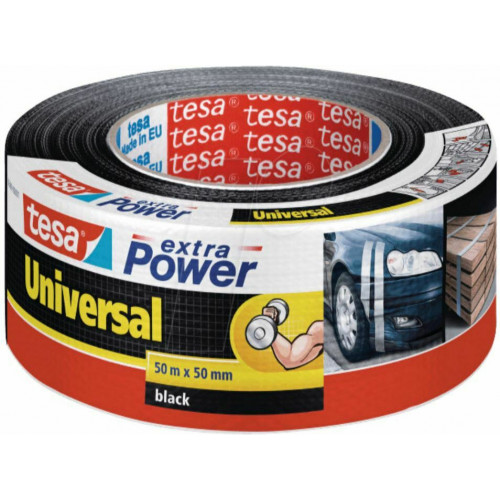 Tesa Duct Tape 25m x 50mm extra Power black 56388