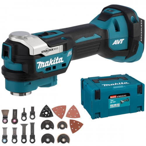 Makita DTM52ZJX2 Cordless Multitool