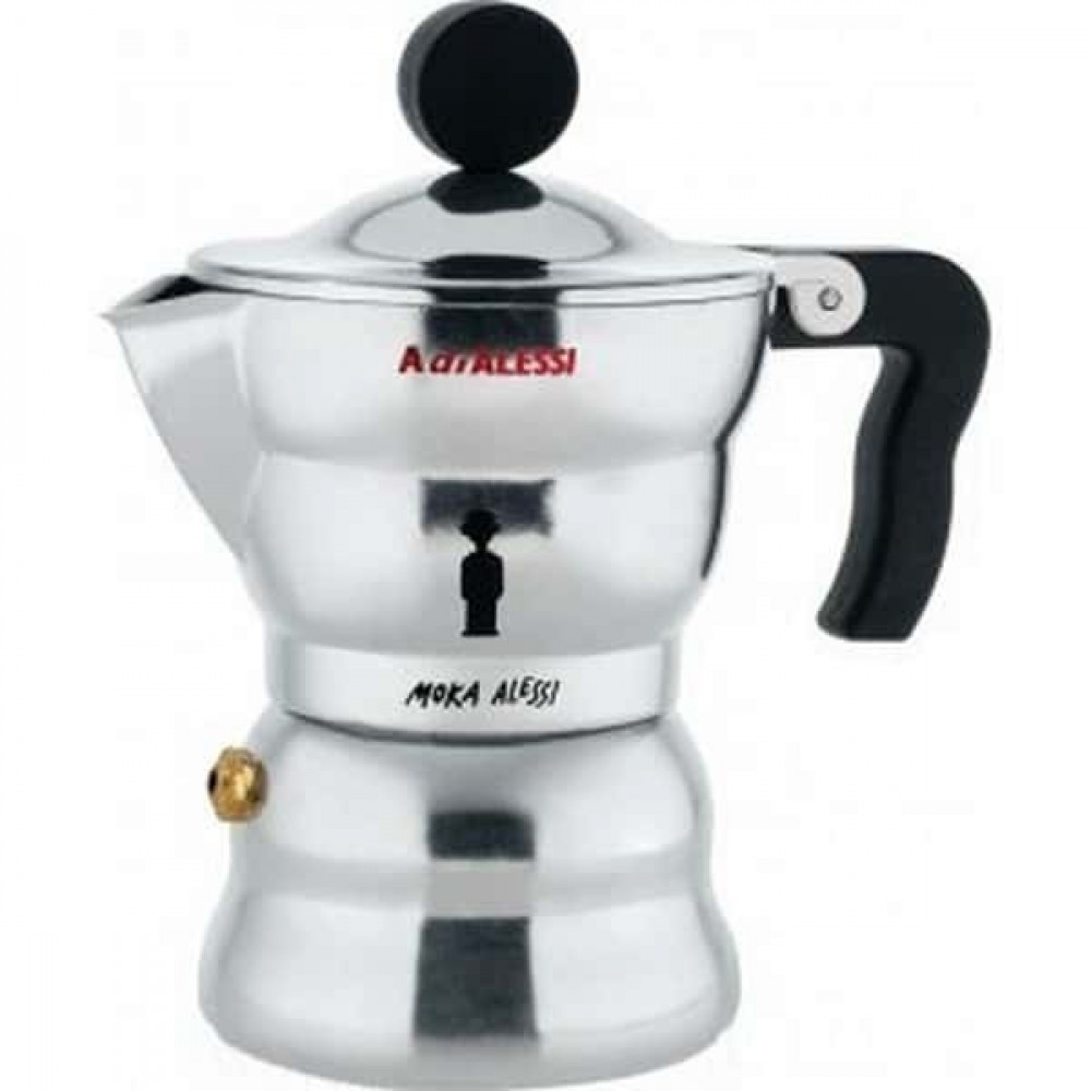 Alessi Moka Espresso Coffe Maker 1TZ. AAM33/1