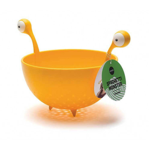 OTOTO Spaghetti Monster yellow Colander